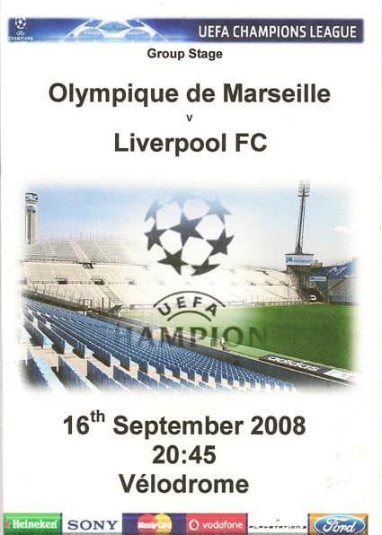 Olympique De Marseille v Liverpool FC